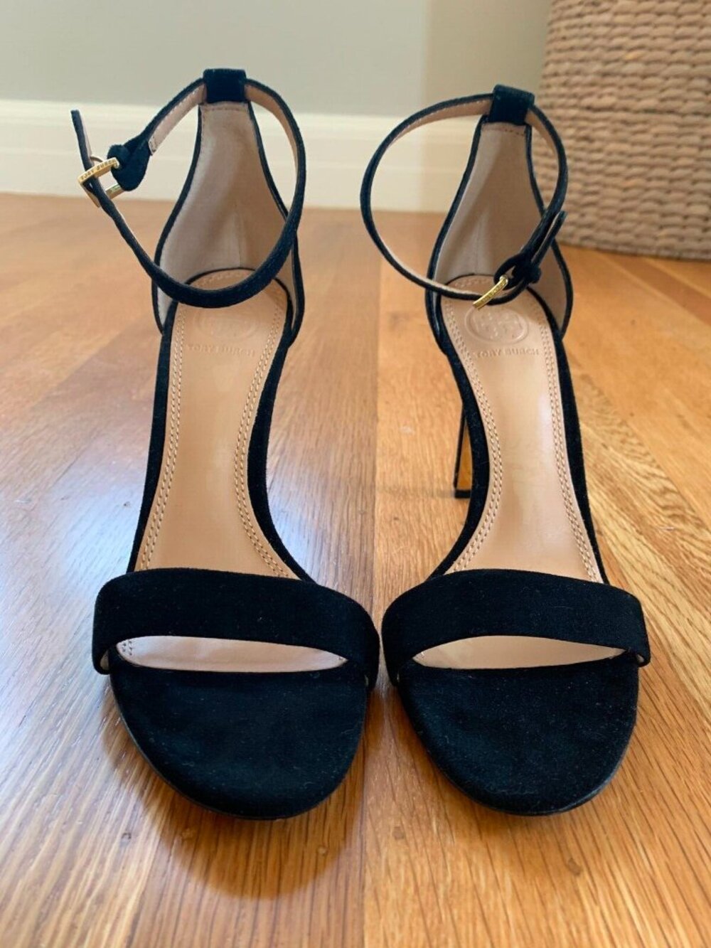 Tory Burch Black 3" stiletto Heels